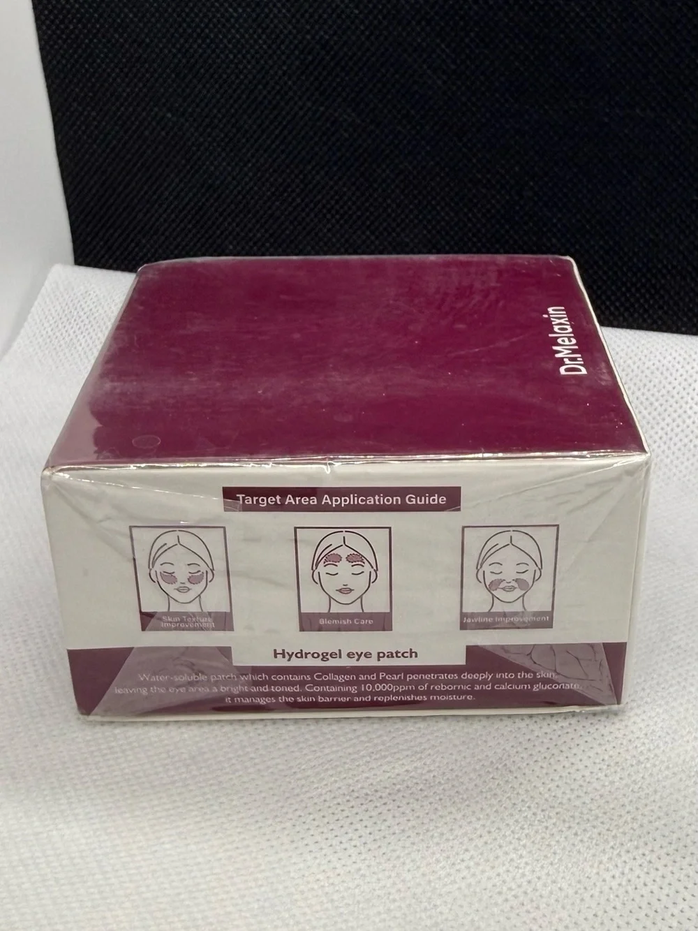 Dr. Melaxin Cemenrete Calcium Volume Eye Patch — Pink Hydrogel Eye Patches